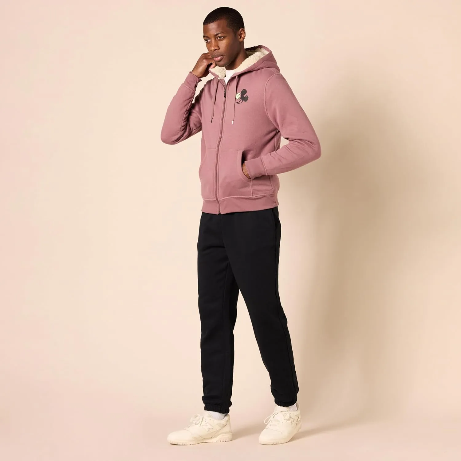 Amazon Essentials Sweatpants for Men, Fleece, Closed Bottom (Available in Big and Tall)