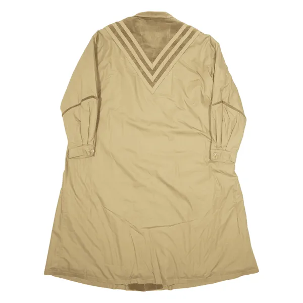 BETTINARDI DE ROMA Insulated Trench Coat Beige 90s Womens L