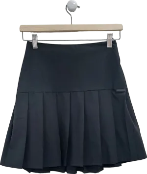 HUGO BOSS Black Pleated Mini Skirt UK 4