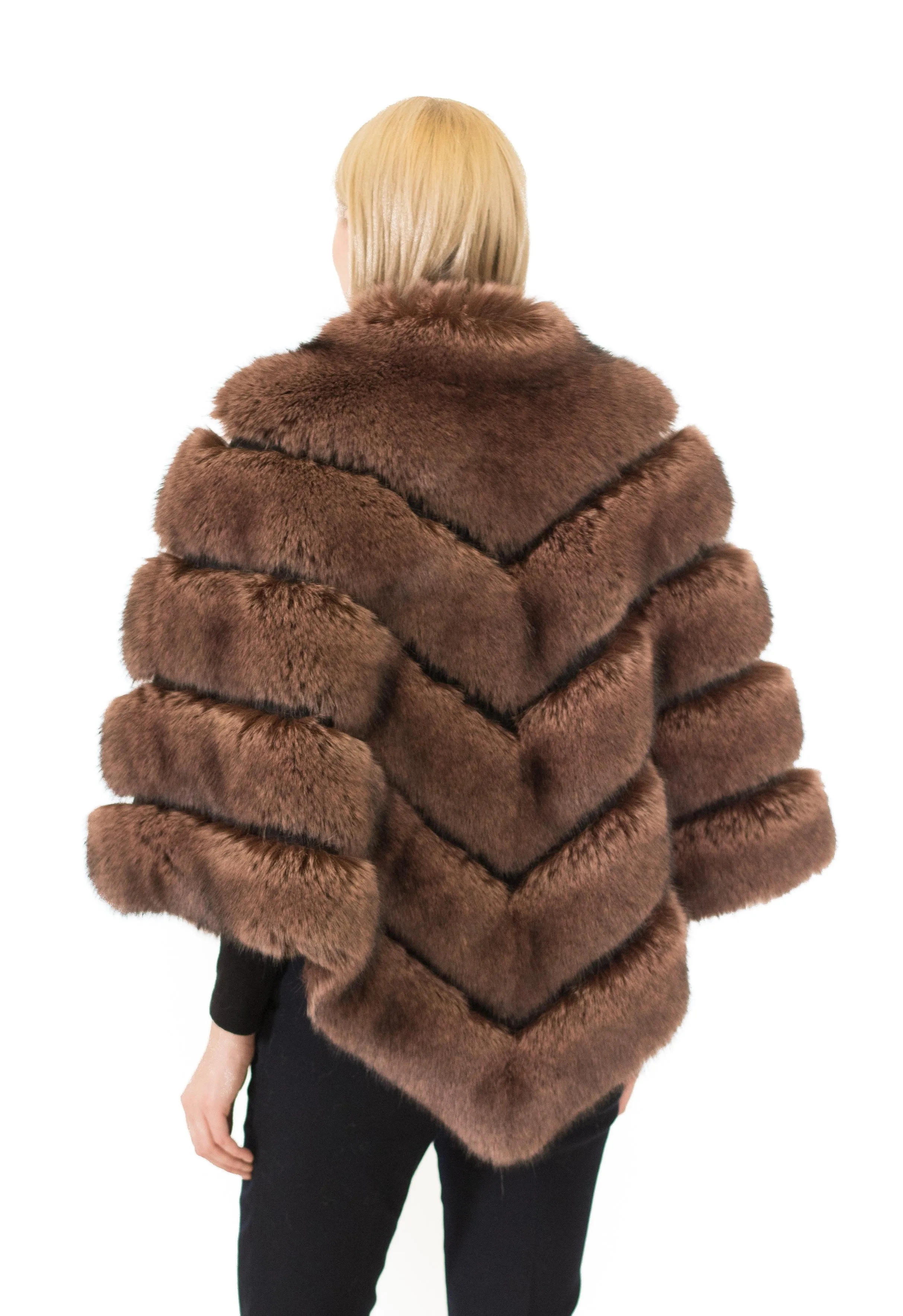 MAUI - Poncho with Disgonal Zipper