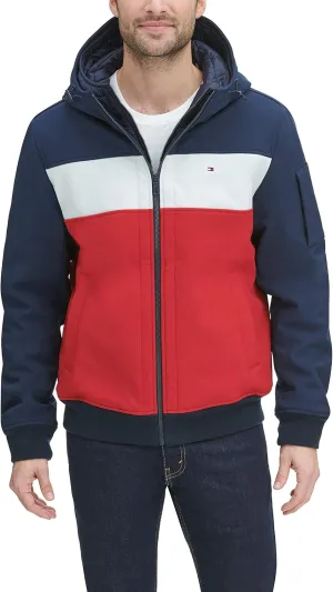 Tommy Hilfiger Men's Soft Shell Active Filled Bomber Jacket