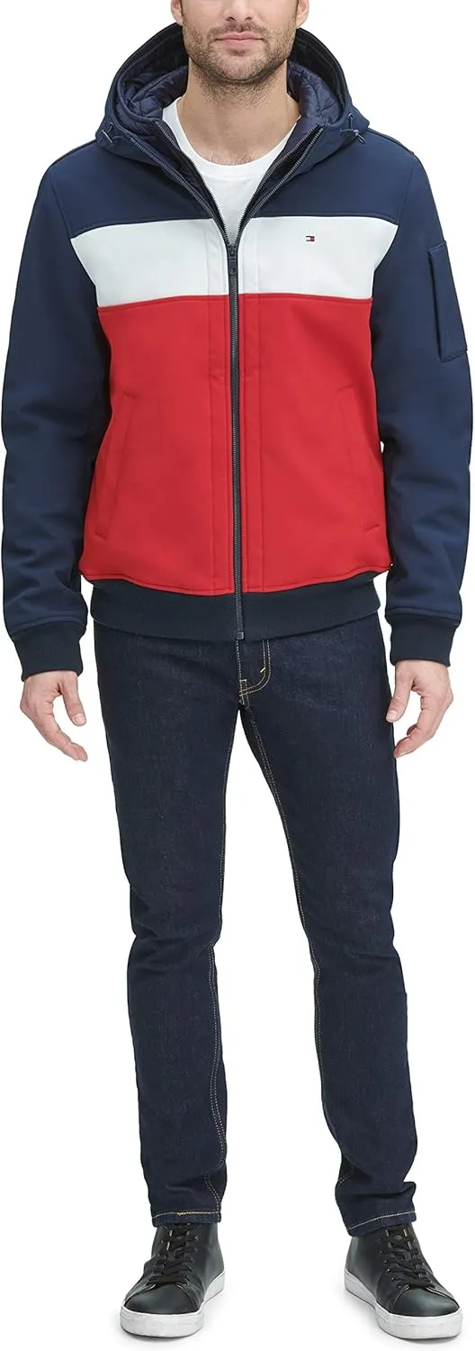 Tommy Hilfiger Men's Soft Shell Active Filled Bomber Jacket